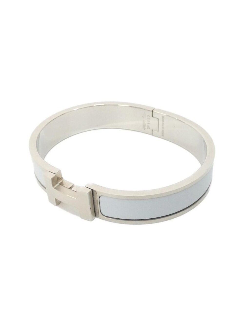 Hermes Clic H Ash Bracelet